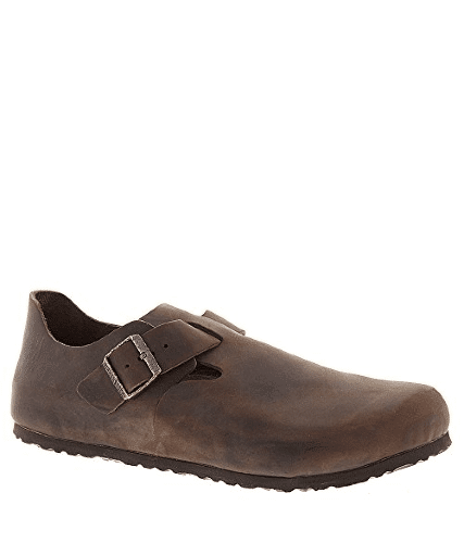 birkenstock oiled leather clogs