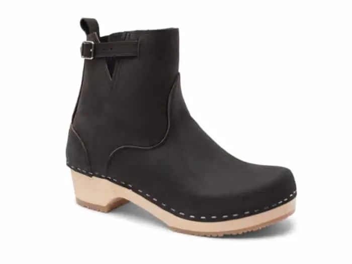 Low Heel Clog Boots