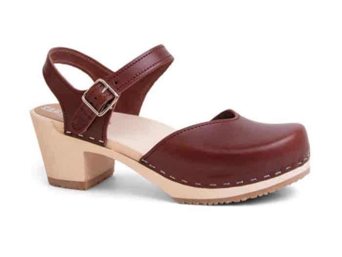 high heel clog sandals